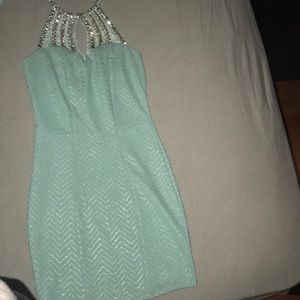Light blue dress